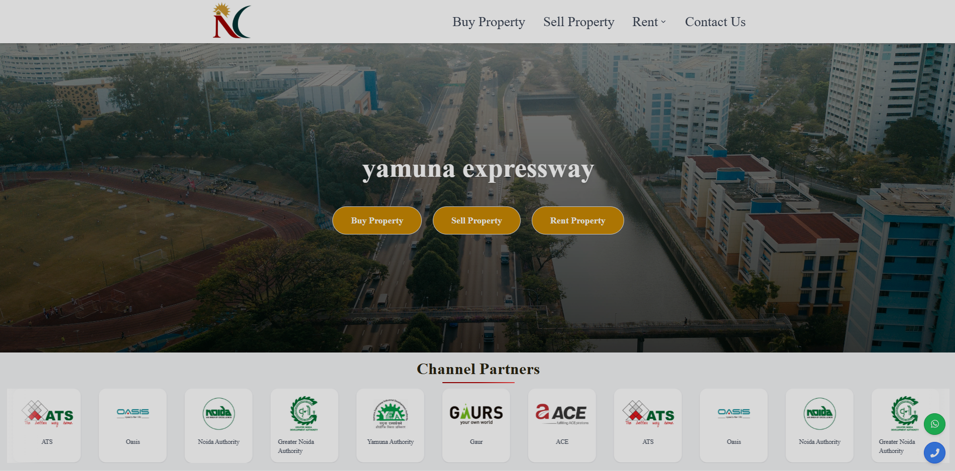 Navkaar Real Estate website